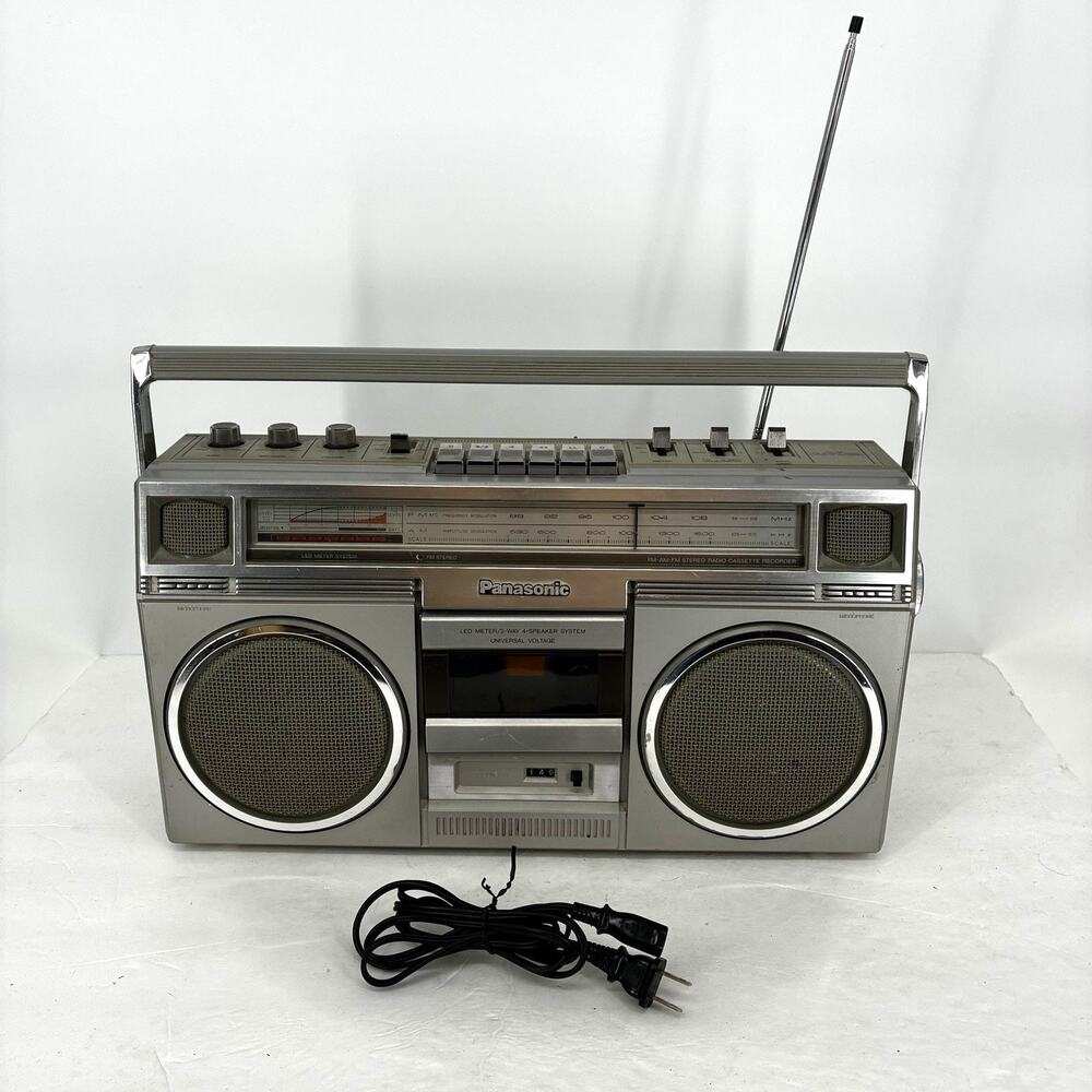Vintage Panasonic RX-5030 Boombox Cassette Player AM FM Radio Tested Working